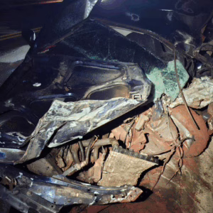 Motorista morre após invadir contramão e colidir de frente com caminhão na SC-480 - Imagem: reprodução/ PMRv