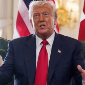 Trump impõe tarifa de 50% e impacta exportações brasileiras para os EUA. | Foto: Jim Watson/AFP