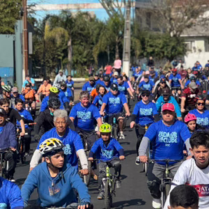 Pedal da Clube agita Lages com uma manhã de diversão e sorteios | Foto: Isabela Reche