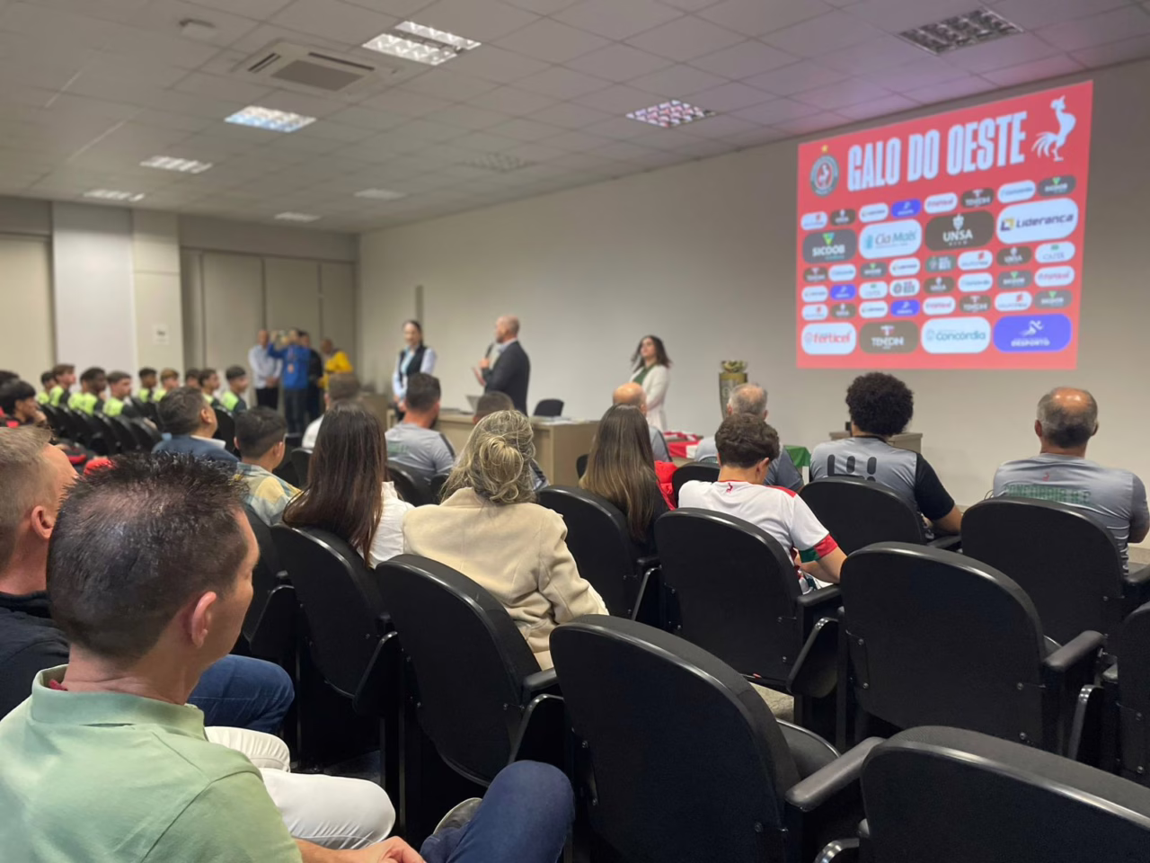 Concórdia apresenta elenco para a Copa Santa Catarina 2025 | Imagem: Felipe Bastos/ SCC SBT