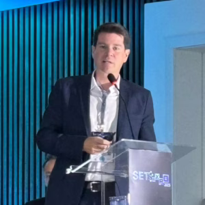 EO do Grupo SCC SBT participa de painel sobre TV 3.0 no SET Expo 2025 | Foto: divulgação. 