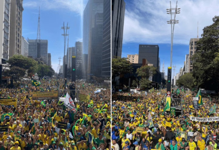Manifestações pró-Bolsonaro mobilizam apoiadores em ao menos sete capitais l Foto: SBT News