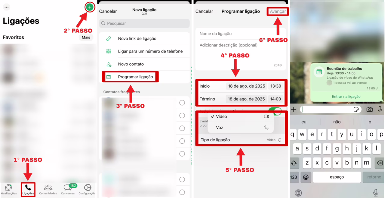 WhatsApp ganha função que permite agendar chamadas; saiba como funciona