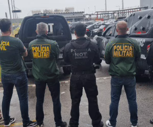 CyberGAECO prende em flagrante suspeito de integrar grupo de estelionatários em SC |  Imagem: MPSC
