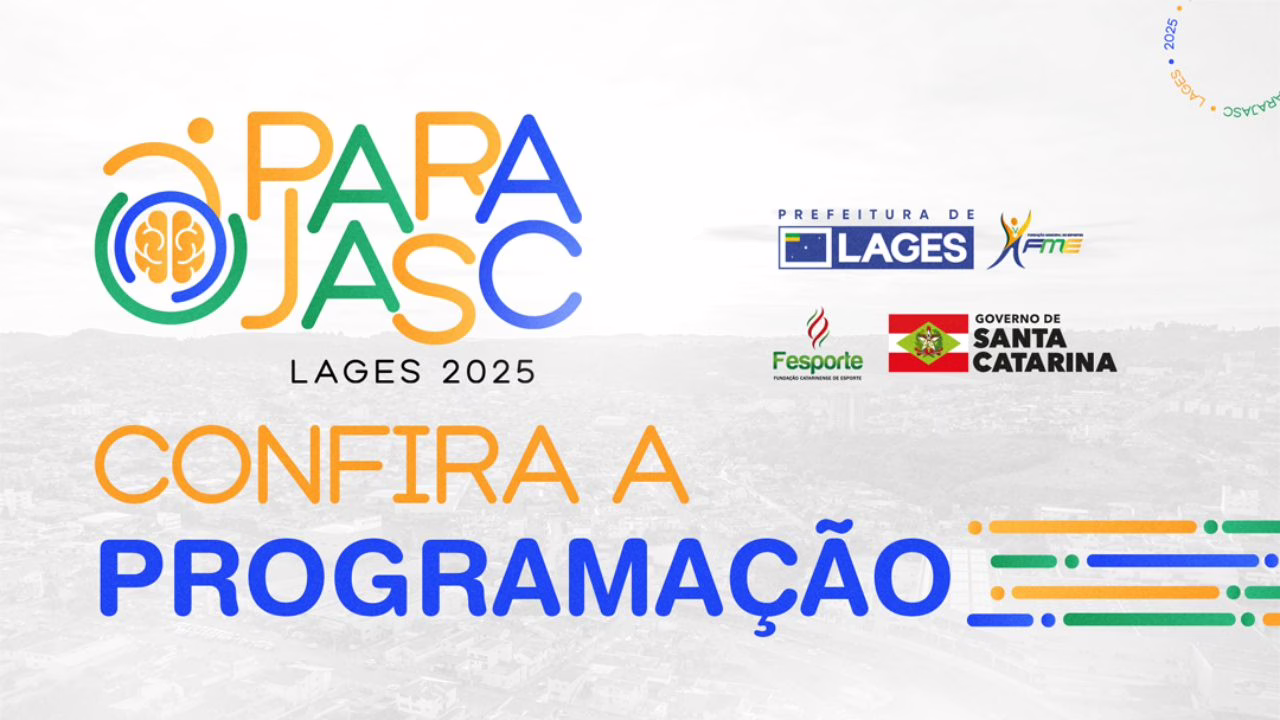 18ª edição dos Parajasc em Lages; confira programação | Arte: João Francisco Custódio Maciel