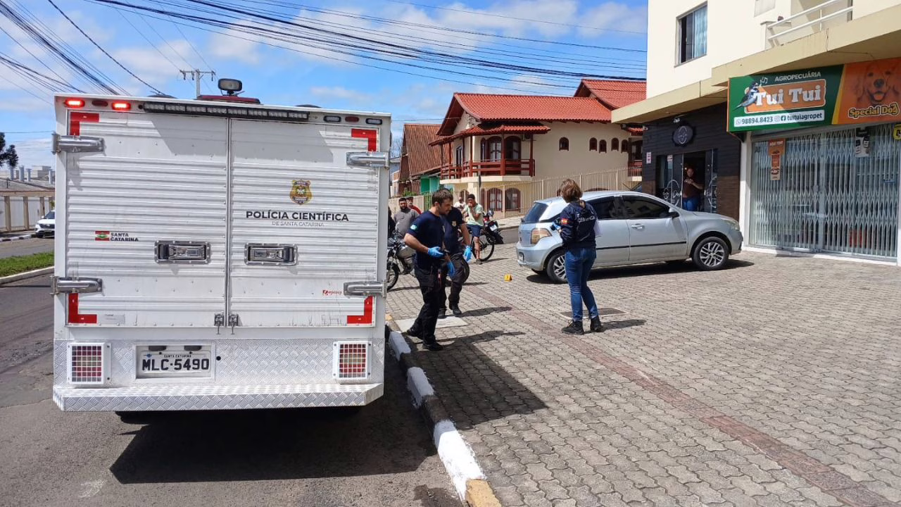 Grave acidente mata motociclista em avenida de Lages | Foto: Handerson Souza/Rádio Clube/Reprodução