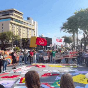 Movimento em Chapecó mobiliza partidos de esquerda, sindicatos e coletivos estudantis | Foto: Reprodução