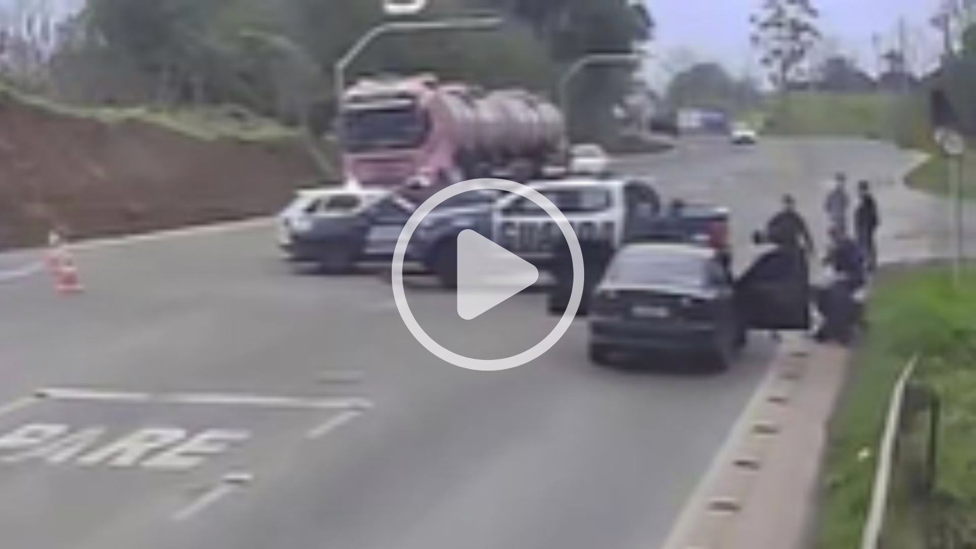 Caso ocorreu na tarde de segunda-feira (8) | Imagem: Guarda Municipal/Reprodução