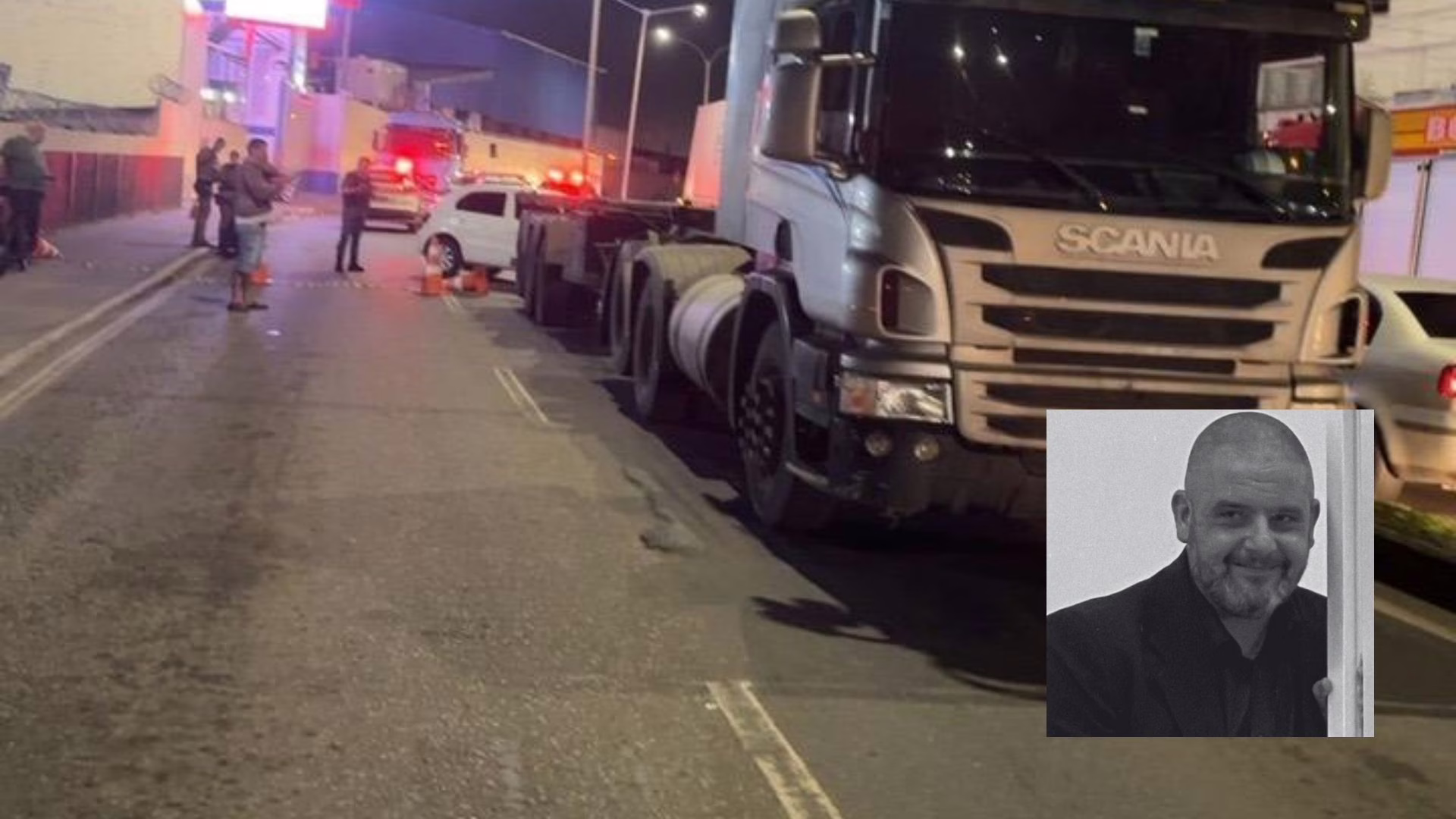 Quem era empresário morto após ser atropelado em avenida de SC | Foto: CBMSC/Redes sociais/Reprodução Quem era empresário morto após ser atropelado em avenida de SC | Foto: CBMSC/Redes sociais/Reprodução
