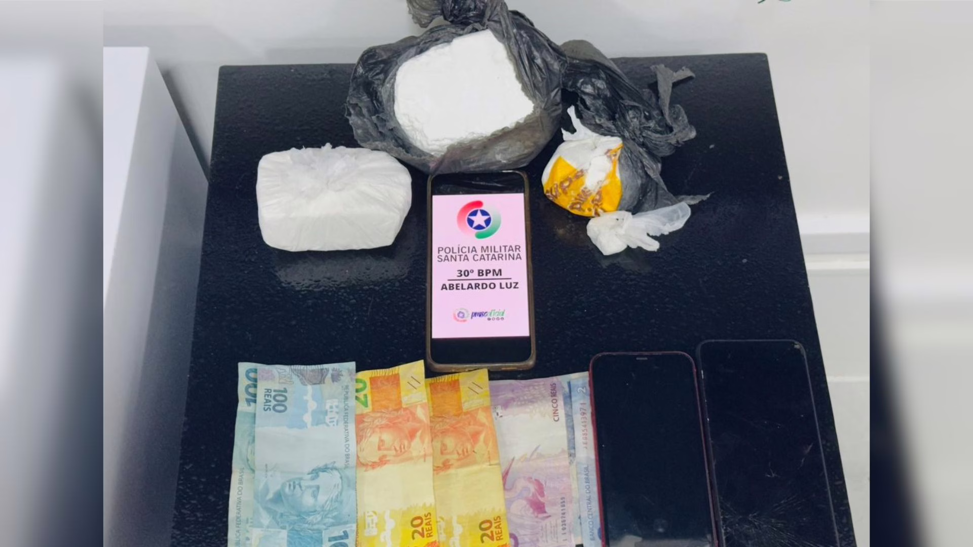 Caso ocorreu em Abelardo Luz | Imagem: PM/Reprodução Caso ocorreu em Abelardo Luz | Imagem: PM/Reprodução