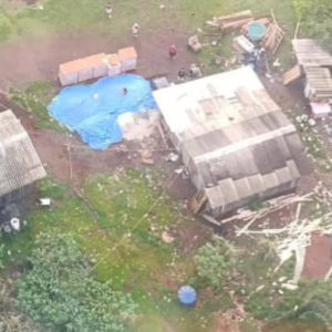 Chapecó atende mais de 60 ocorrências de estragos de forte temporal | Imagem: Prefeitura de Chapecó/Reprodução