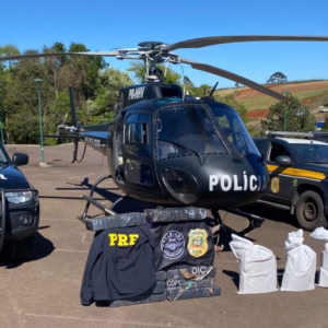 Ação ocorreu em São Lourenço do Oeste | Imagem: PRF/Reprodução