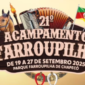 Começa hoje o 21º Acampamento Farroupilha de Chapecó  | Imagem: Reprodução