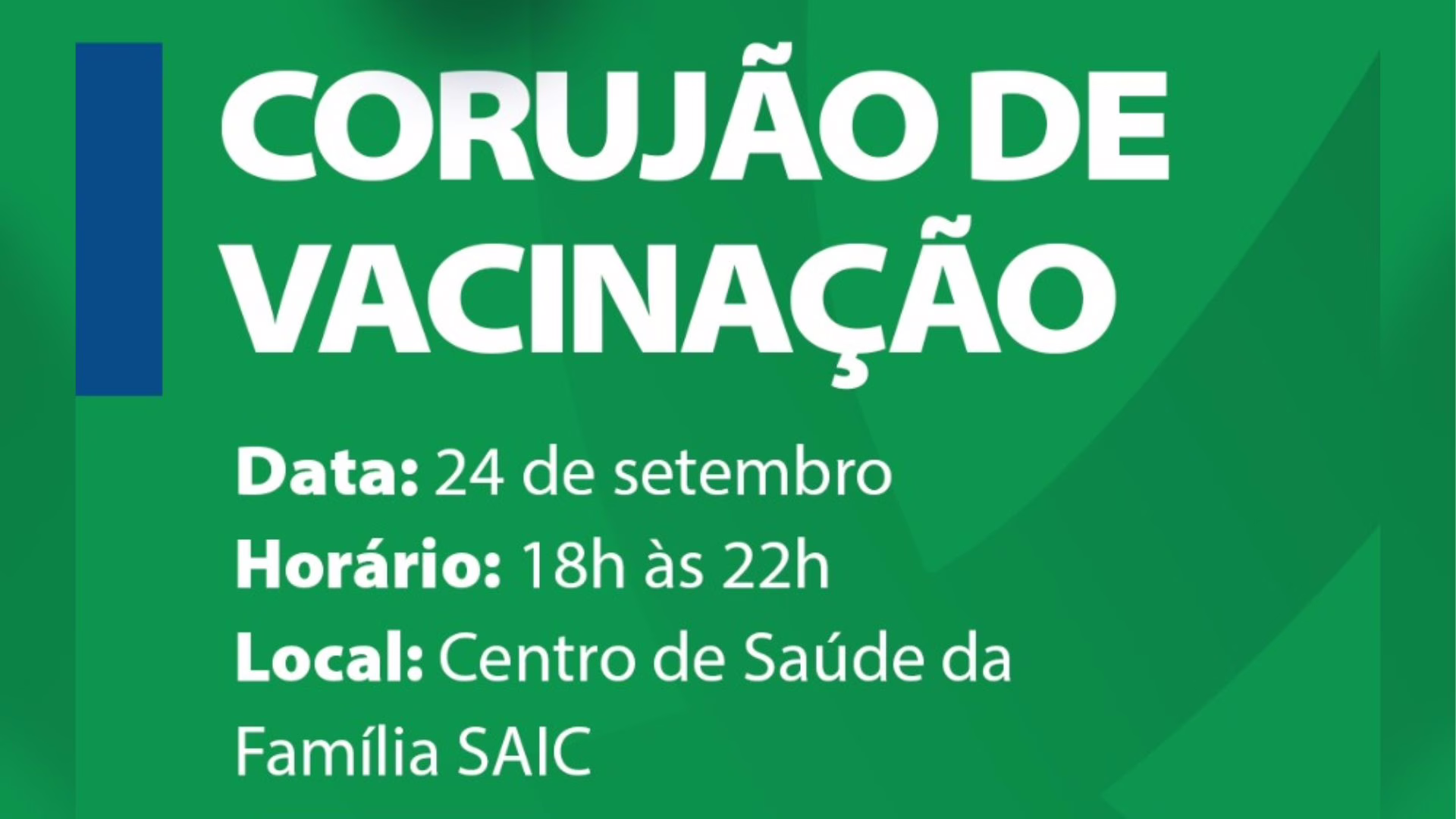 Atendimento será realizado na quarta-feira (24) | Imagem: Prefeitura de Chapecó/Reprodução