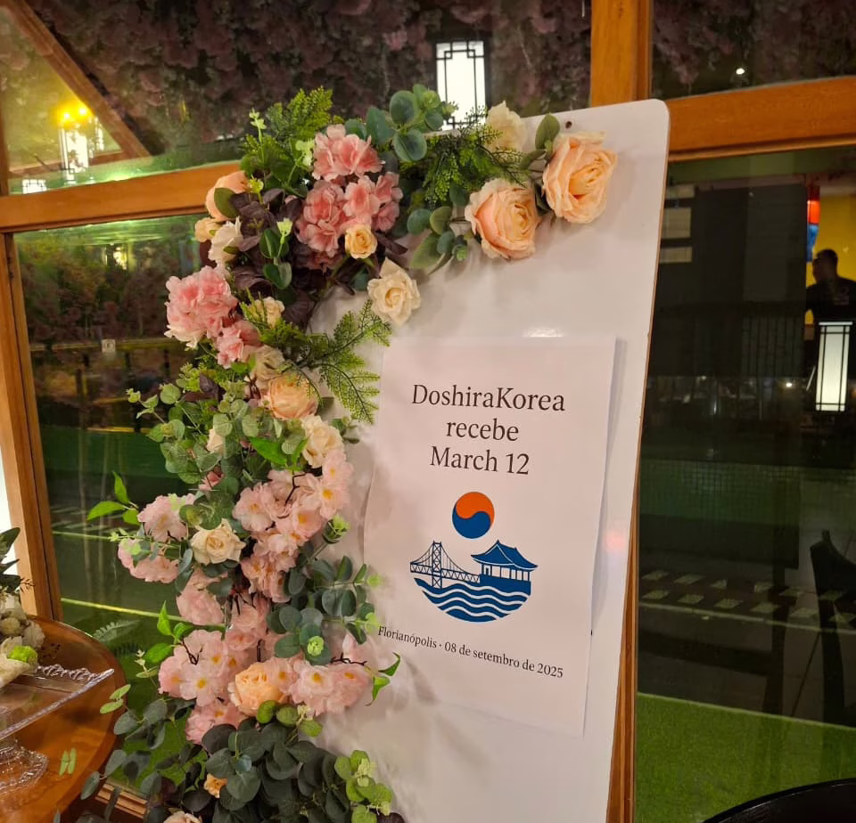DoshiraKorea realiza recepção de cantor sul-coreano em Florianópolis 