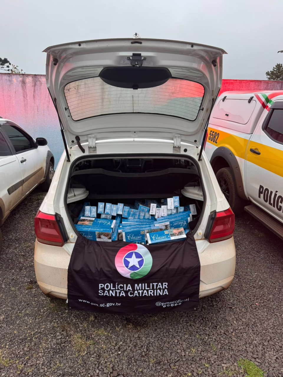 Esquema de contrabando de cigarros em motel é desarticulado em SC