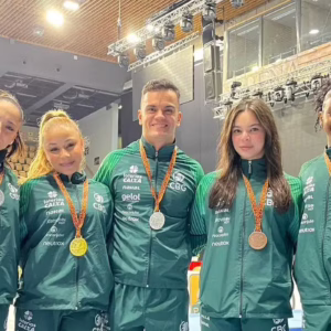 Ginastas brasileiros encerram competição na Hungria com cinco pódios