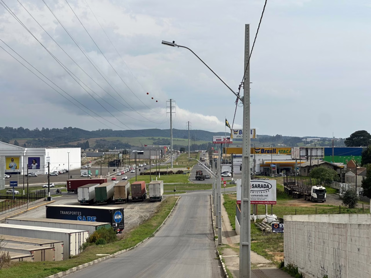 Avenida em Lages
