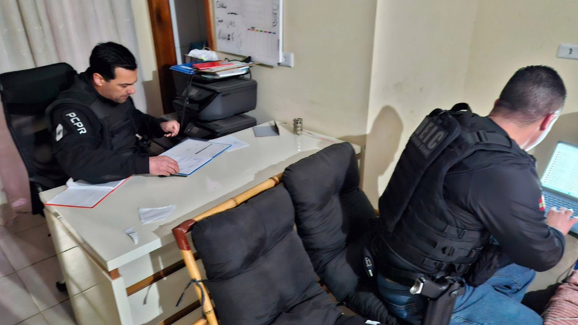 Polícia e TCE apuram superfaturamento de R$ 10 milhões em iluminação pública em SC | Foto: reprodução / PCSC 