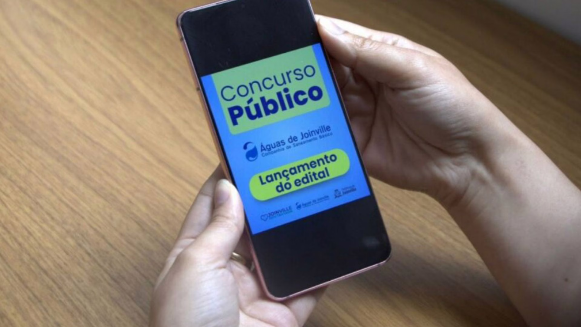 Águas de Joinville abre concurso com salários de até R$ 7,6 mil – Imagem: reprodução/ Prefeitura de Joinville