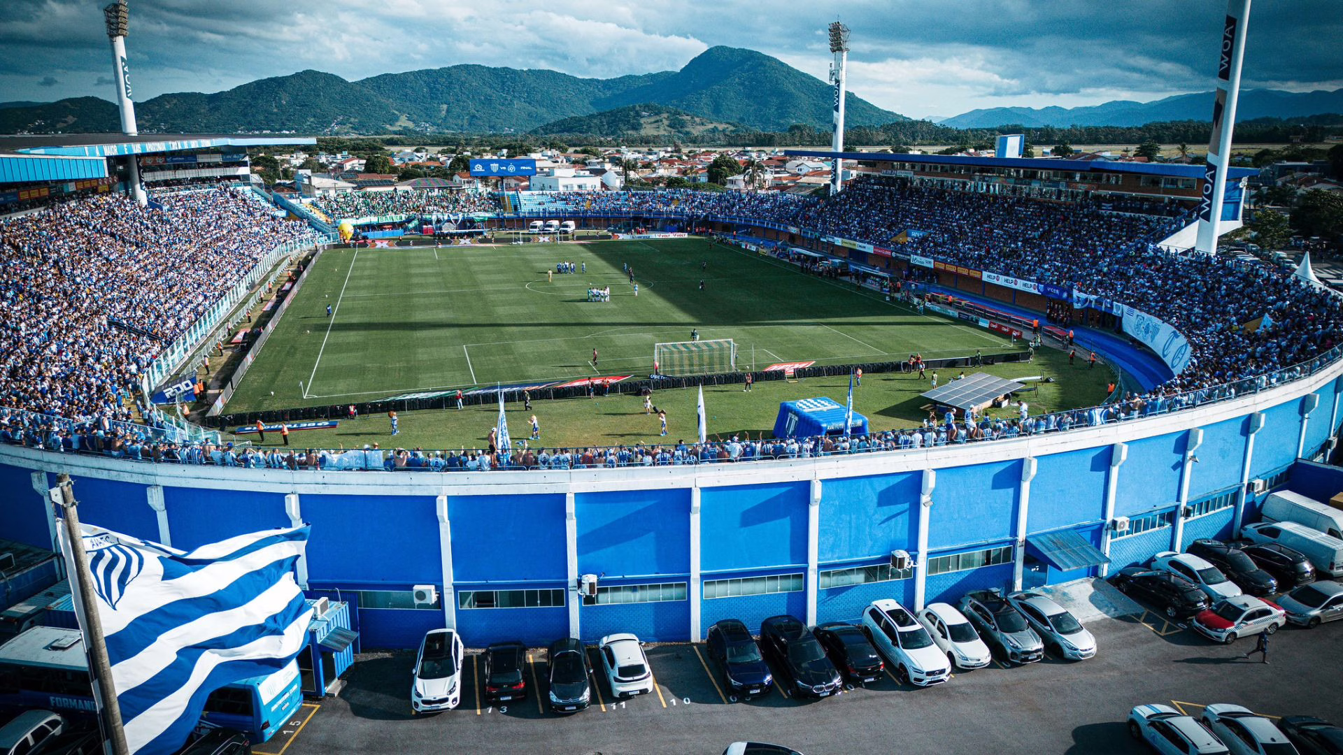 Avaí celebra 102 anos com conquistas e festa na Ressacada.| Foto: Divulgação Avaí