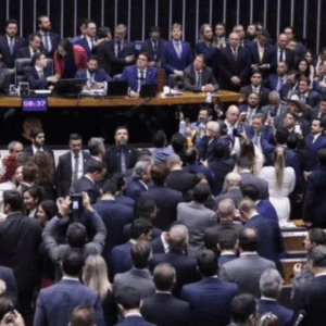Deputados no plenário da Câmara durante votação da urgência da anistia | Bruno Spada/ Câmara dos Deputados

