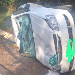 Trabalhador de SC morre atropelado durante sinalização em rodovia | Foto: PMRv/Reprodução