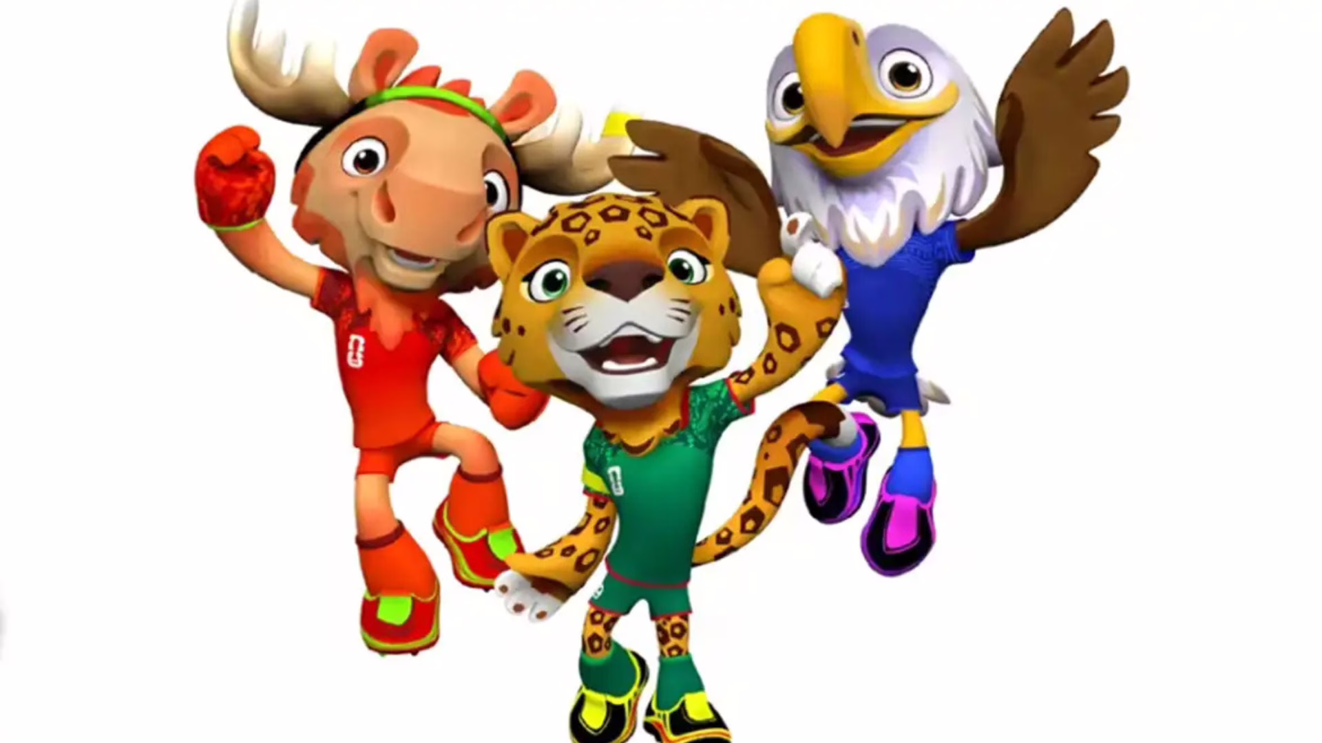 Mascotes da Copa do Mundo: veja o trio escalado para 2026