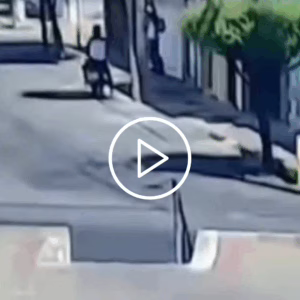 Vídeo mostra fuga de suspeitos após ataque a tiros em escola; veja o momento | Imagem: Reprodução