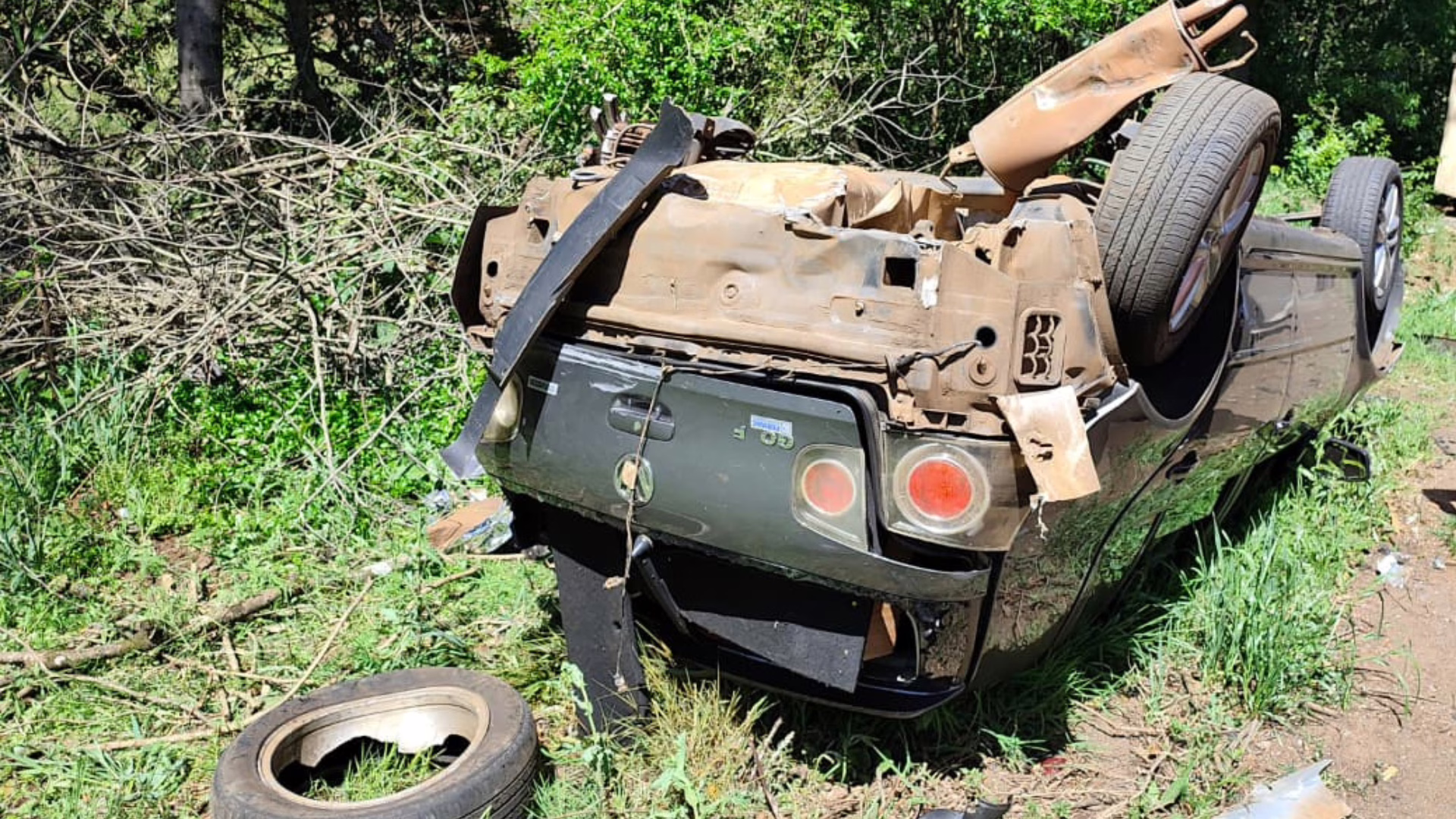 Jovem de 18 anos morre em acidente na SC-157 a caminho do alistamento militar | Imagem: CBMSC