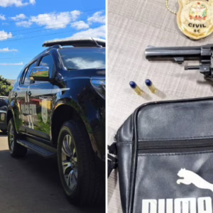 Polícia Civil cumpre mandado de busca e apreensão em Curitibanos