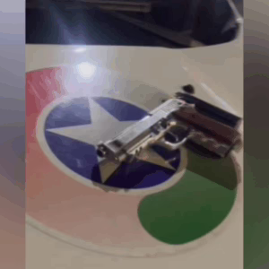 Racha termina com abordagem policial e arma apreendida em SC