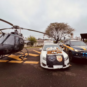 PRF e Polícia Civil apreendem 70 kg de maconha em SC | Imagem: PRF