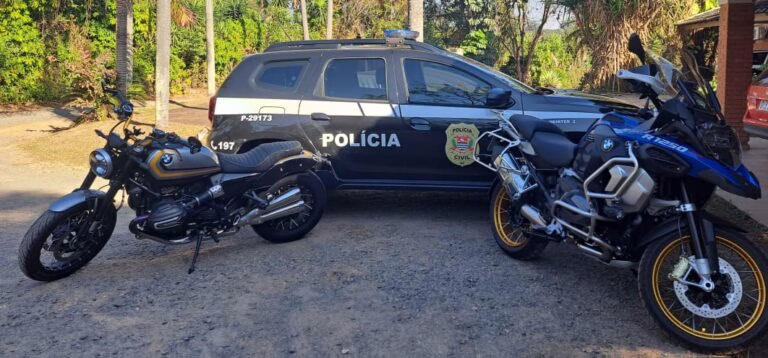 Grupo investigado por rifas ilegais de BMW é alvo de operação em SC | Imagem: Polícia Civil de SC
