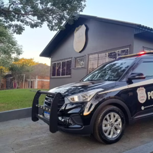 Homem é preso após ameaçar e agredir mãe idosa em SC | Imagem: Polícia Civil de SC