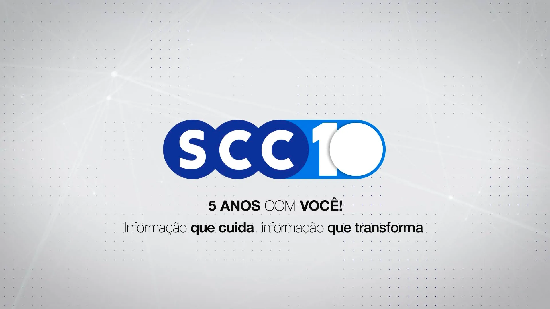 5 anos SCC10: informação que cuida, informação que transforma 5 anos SCC10: informação que cuida, informação que transforma