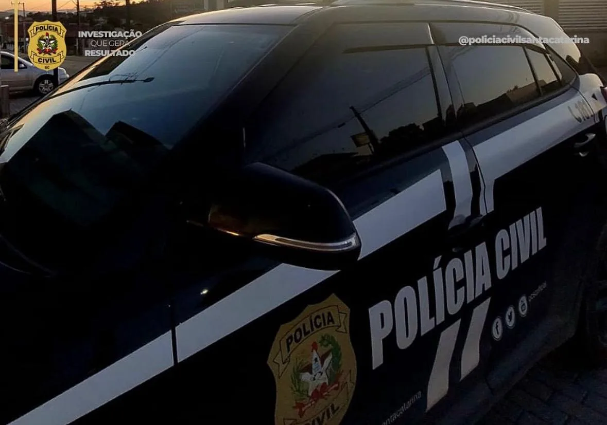 Adolescente é internado por envolvimento com tráfico de drogas em SC | Imagem: Polícia Civil/Reprodução