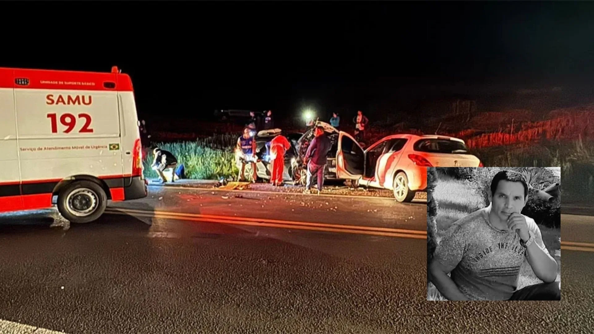 Professor de SC morre em grave acidente no Paraná; ‘nosso amigo nos deixou’ | Foto: BPRv/Reprodução
