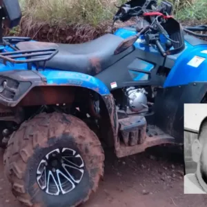 'Muito triste': homem morre após quadriciclo capotar no interior de SC | Foto: CBMSC/Redes sociais/Reprodução