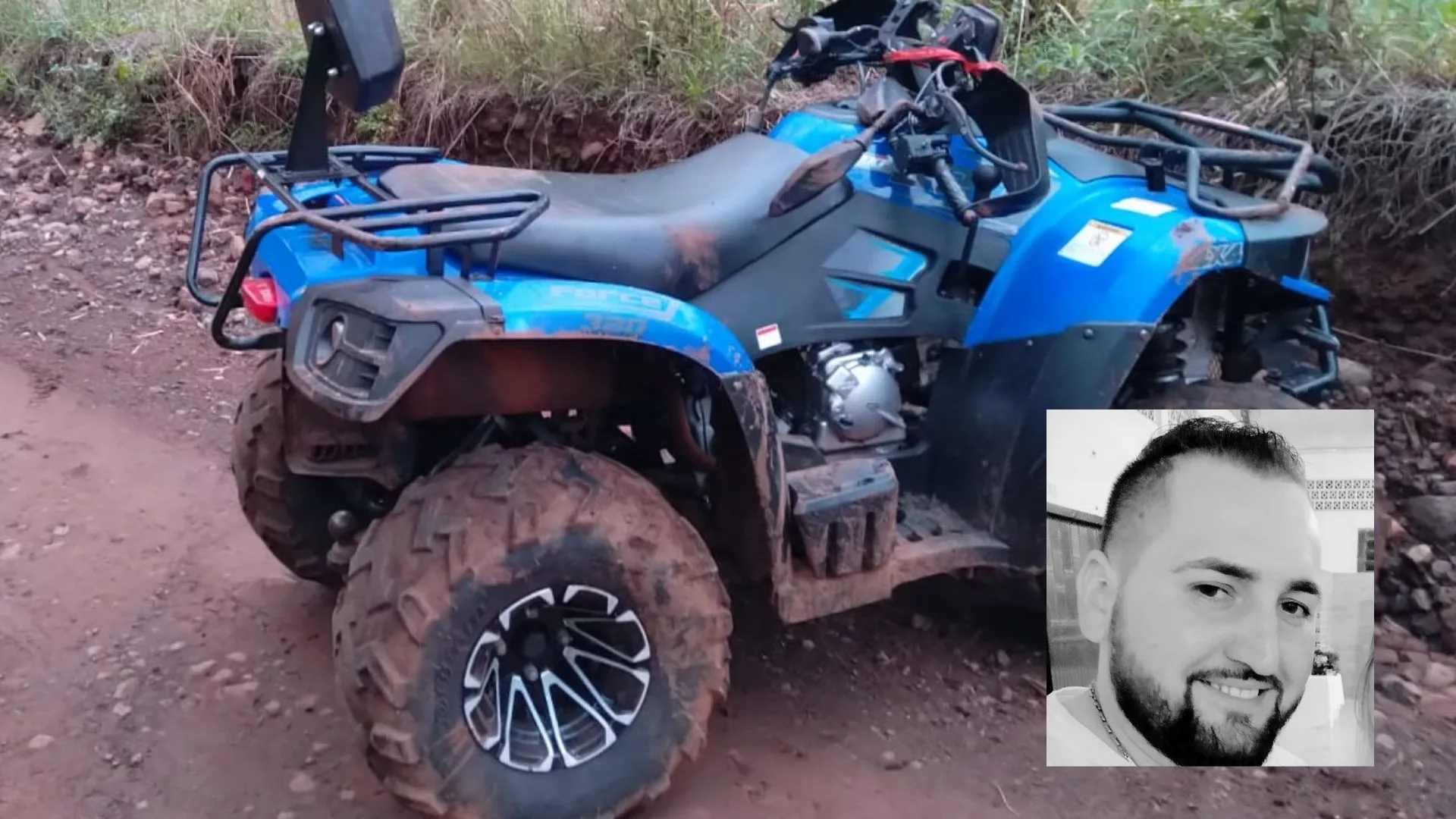 ‘Muito triste’: homem morre após quadriciclo capotar no interior de SC | Foto: CBMSC/Redes sociais/Reprodução