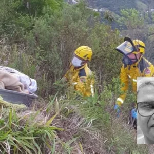 Corpo de homem desaparecido em SC é encontrado carbonizado em área de mata