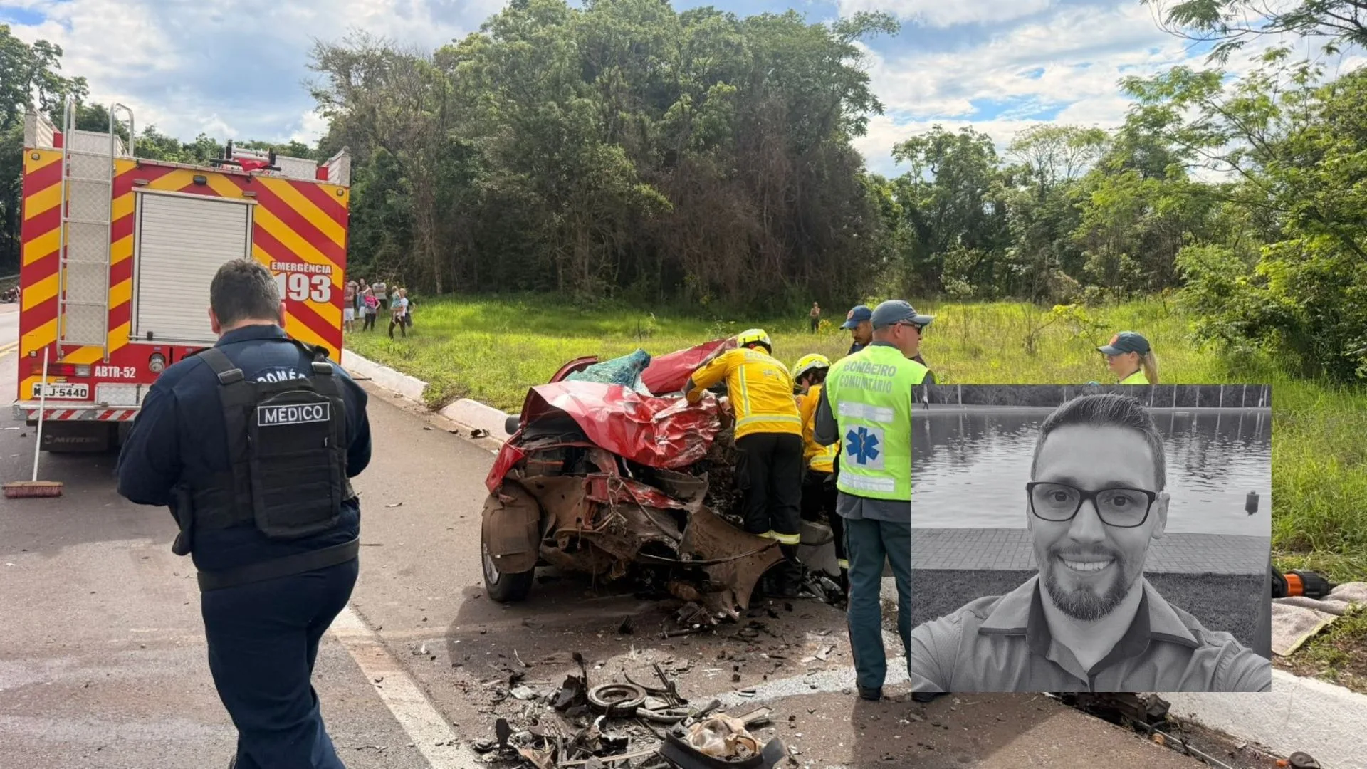 Quem era o empresário de SC morto em grave acidente na BR-282 | Foto: Redes sociais/Reprodução