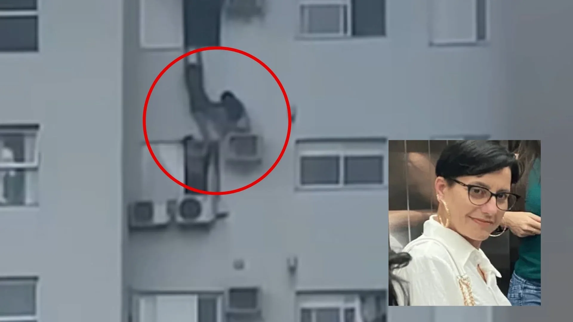 Mulher resgatada pela filha durante incêndio em apartamento deixa a UTI – Imagem: reprodução/ SBT Mulher resgatada pela filha durante incêndio em apartamento deixa a UTI – Imagem: reprodução/ SBT