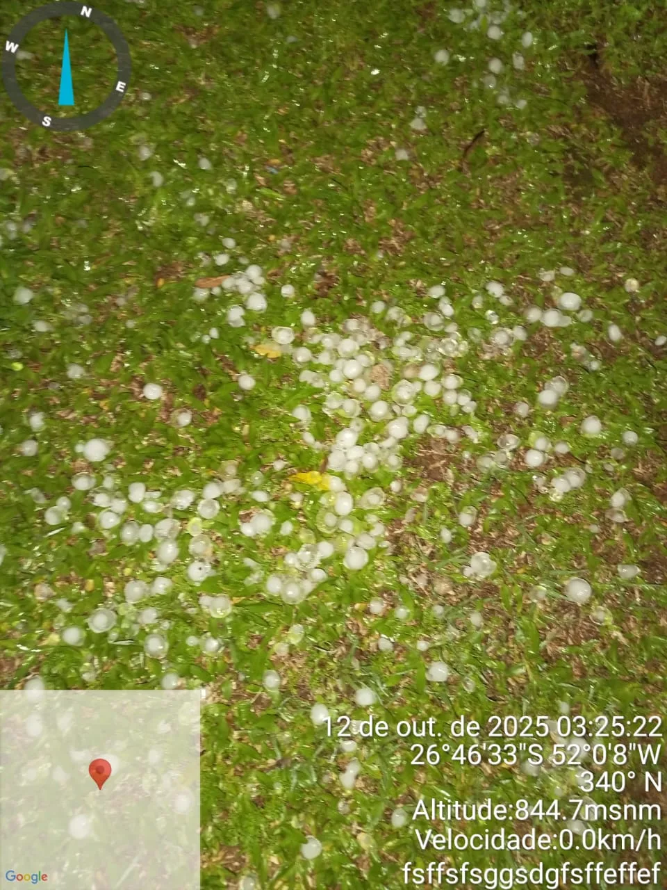 Chuvas e ventos fortes causam estragos no Oeste de SC; veja imagens (1)