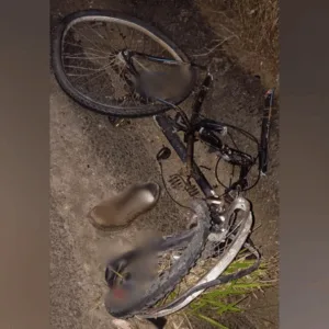 Ciclista morre após colisão com carro em SC | Foto: Bombeiros Voluntários de Balneário Rincão