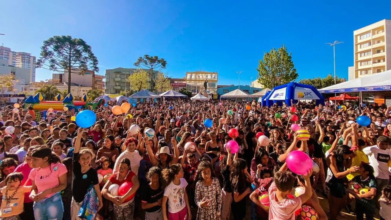 Criança na Praça celebra o mês das crianças com programação especial em Lages | Foto: Arquivo Rádio Clube