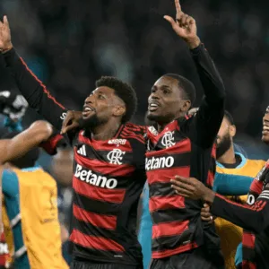 Flamengo mostra raça e garante presença na final da Libertadores | Foto: Reprodução/X (@LibertadoresBR)