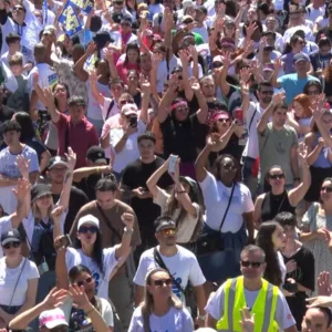 Florianópolis recebe Marcha para Jesus com expectativa de reunir 50 mil fiéis neste sábado | Foto de 2023: SCC SBT
