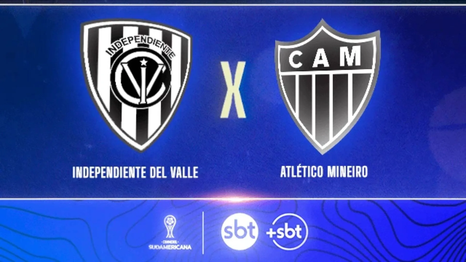 Independiente del Valle x Atlético-MG onde assistir, horário e escalações da semifinal da Sul-Americana.| Foto: SBT Sports / Reprodução