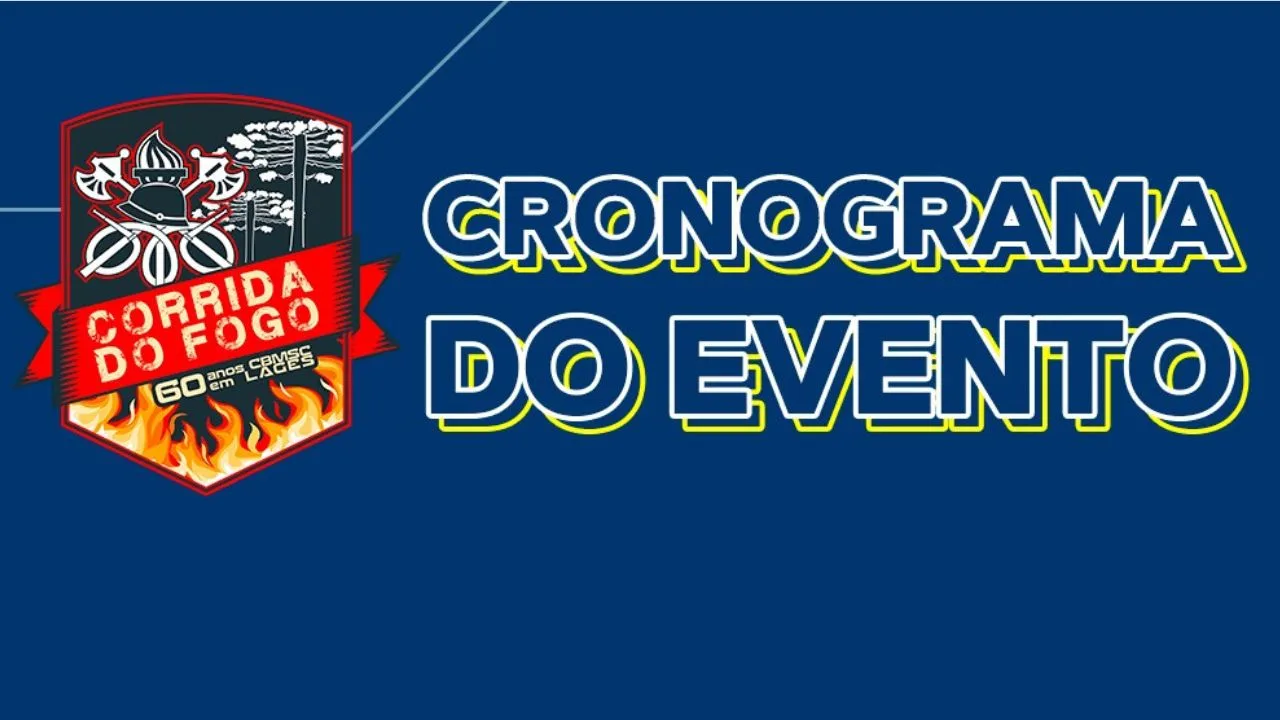 Lages sedia a Corrida do Fogo com programação especial | Imagem: Divulgação CBM Lages